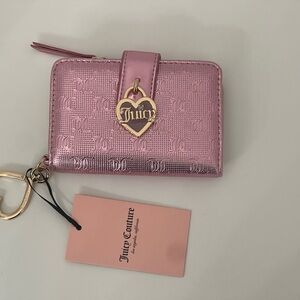 Juicy Couture Pink Metallic Wallet